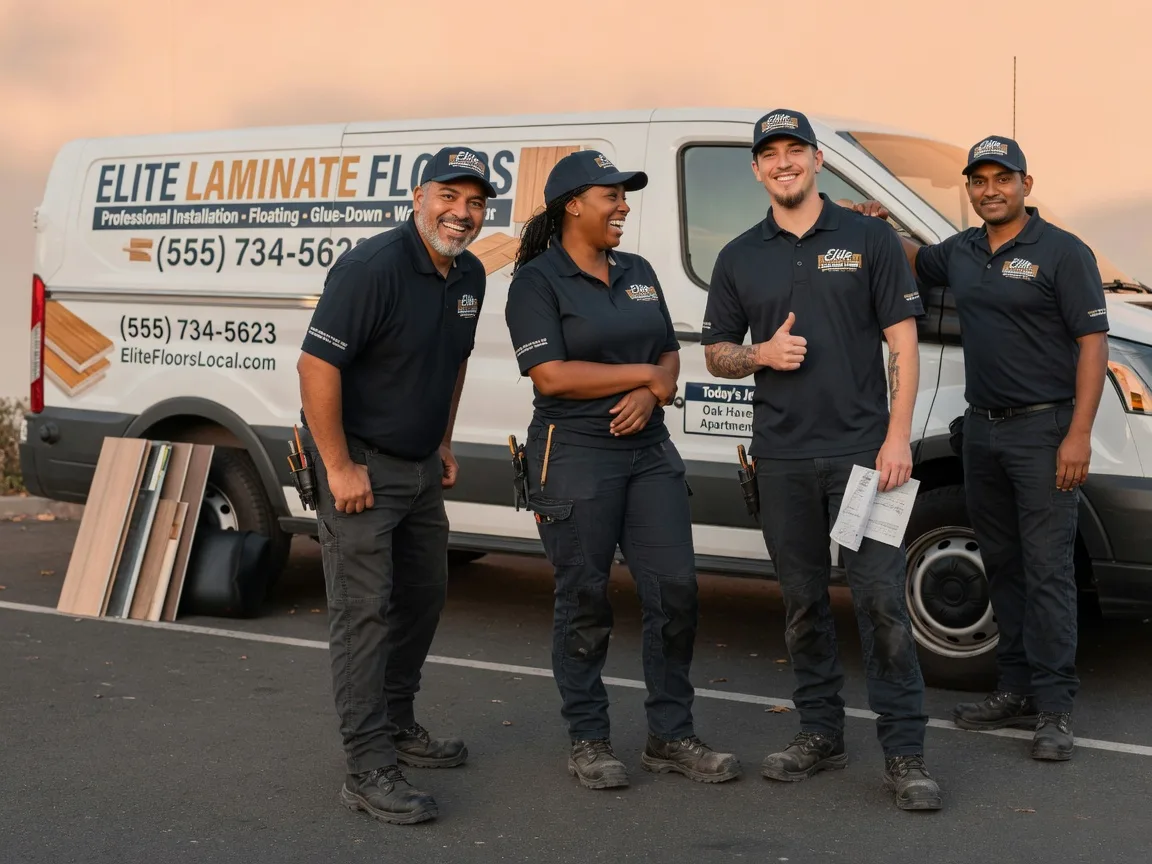 Laminate flooring installation company in Dowling, MI